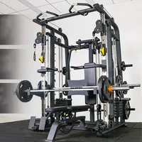 Home Gym kommerzielle Ausrüstung Multifunktion ale Smith Machine Squat Rack zu verkaufen
