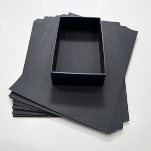 Elegant and Scratch Resistant Surface <b>Black</b> <b>Board</b> High Quality Matte <b>Black</b> Paper <b>Board</b> for Packaging - Product Image 1