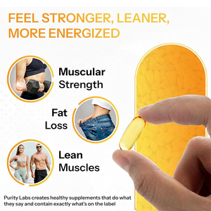 Cápsulas blandas de CLA de alta potencia OEM/ODM que apoyan el metabolismo natural de las grasas para adelgazar de forma natural, con porciones personalizadas. - Product Image 2