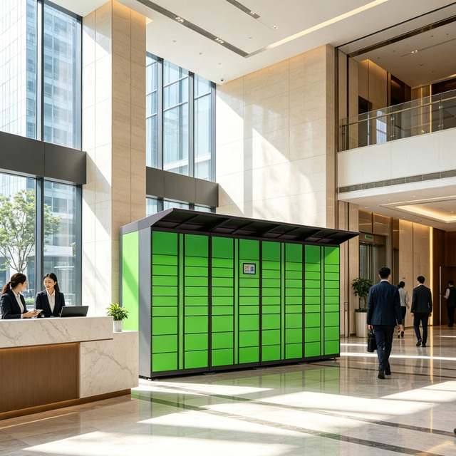 Outdoor Waterproof Eco-Friendly Assembled Smart Locker for Storing Luggage Packages Modular Design for Public Areas Gyms