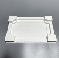 Emballage écologique biodégradable en pulpe de papier moulée pressée à l'état humide pour outil d'application de film