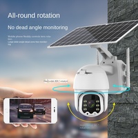 Caméra de surveillance solaire extérieure sans fil HD 4G, caméra solaire, caméra domestique, vente en gros