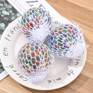 Stress <b>Ball</b> Squishy Toys Stress Reliever <b>LED</b> Squishy <b>Balls</b> Fidget Toys Fun Mesh <b>Balls</b> for Boys Girls - Product Image 6