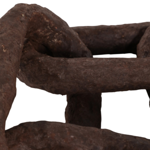 Scultura decorativa a catena, ornamento moderno per soggiorno, ufficio, decorazione per la casa, pezzo d'arte contemporanea - Product Image 5