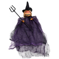 Nouveau Halloween horreur citrouille épouvantail poupée pendentif maison hantée fête suspendus accessoires fantômes