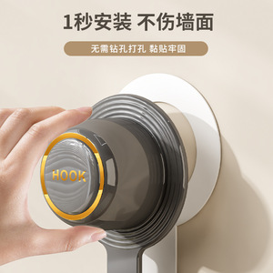 <b>Adhesive</b> <b>Hook</b> Wall Mount Bathroom <b>Hook</b> Removable Modern Design Milky White White Gunmetal Gray Single <b>Hook</b> For Towel Robe - Product Image 3