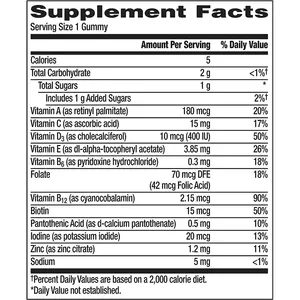 El más vendido vitaminas para niños gomitas de vitamina C con zinc vitaminas E D para la salud de los niños