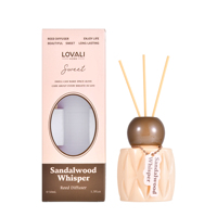 Diffuseur de parfum 50 ml Lovali Home, écologique, longue durée, parfum floral boisé frais, parfum de designer pour la chambre, personnalisé