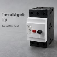 Disjoncteur de protection de moteur ZCEBOX à boîtier moulé 40-63A pour rail DIN, protection contre les pannes de phase pour armoire d'équipement d'automatisation