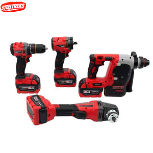 Juego de Herramientas Eléctricas Inalámbricas de 18 Voltios, 4 Piezas, con Batería de Iones de Litio, Motor sin Escobillas, Acero Inoxidable, en Bolsa, OEM Mi.lwaukee, ¡Gran Venta! - Product Image 3