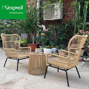 Foshan fabbrica <span class=keywords><strong>esterno</strong></span> in alluminio PE Rattan Lounge set comodi mobili <span class=keywords><strong>da</strong></span> <span class=keywords><strong>giardino</strong></span> moderni per uso pranzo e magazzino - Product Image 1