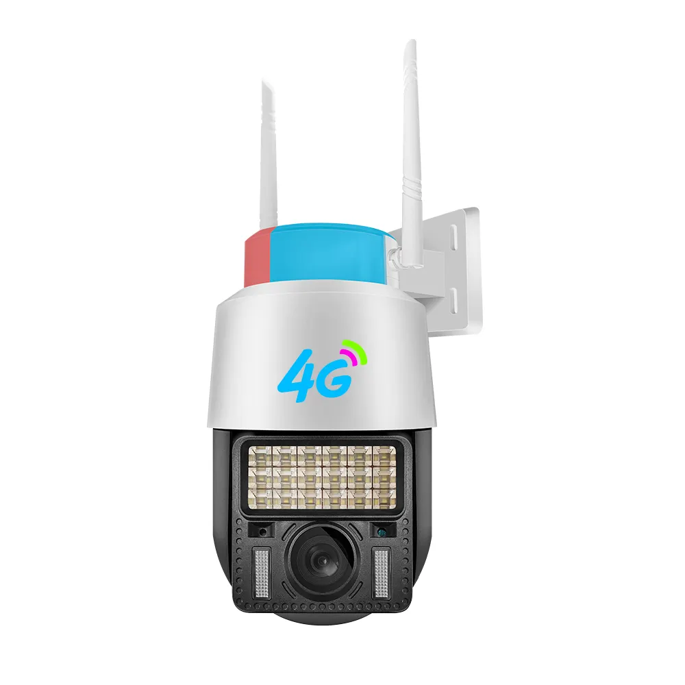 Câmera IP PTZ de rastreamento automático inteligente mais vendida para vigilância externa anti-ladrão 5MP Câmera IP de rede