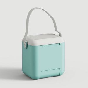 Glacière portable moderne réutilisable en PP de 10 L pour usage extérieur, aliments et canettes - Product Image 2