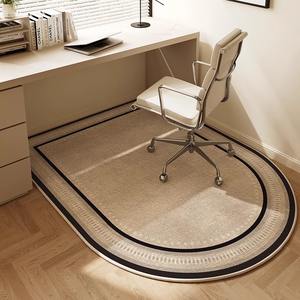 Tapis de chaise de bureau moderne minimaliste en <span class=keywords><strong>velours</strong></span> cristal, fabriqué à la machine, antidérapant, résistant aux taches, insonorisant, pour salle informatique et sol de bureau - Product Image 4