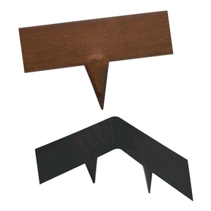 Borde de cama de jardín de acero cortado con láser flexible personalizado, borde de paisaje de jardín flexible para macizos de flores, fabricación de chapa metálica - Product Image 6