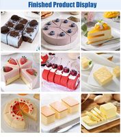 Ultraschall-Lebensmittelschneidemaschine Manueller Schneider für Kuchen, Brot, Gemüse und Mousse-Kuchen