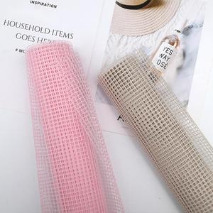 Multi-colore Opzionale 50 centimetri * 5Y/Rotolo Bouquet di Fiori Avvolgimento Rotolo di Maglia con Scavato Griglia Quadrata - Product Image 3