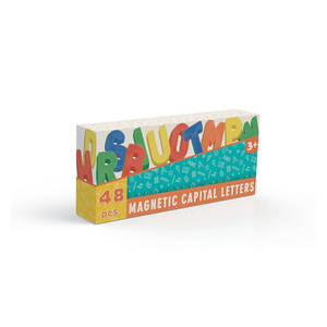 Imanes Educativos para Refrigerador, 48 Piezas, Mayúsculas y Minúsculas, Aprendizaje del Abecedario para Niños, Juego de Letras del Alfabeto Magnéticas 3+ - Product Image 3