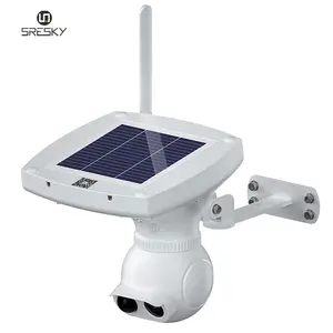 1080P kablosuz insan açık güneş enerjili cctv gsm wifi ip 3g 4g güneş güvenlik kamerası APP kontrolü