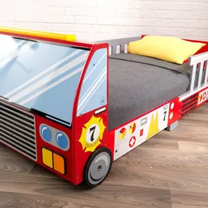 Camión de bomberos para niños, cama para niños, camas para adolescentes, cuna para bebés, muebles para niños, muebles para niños - Product Image 5