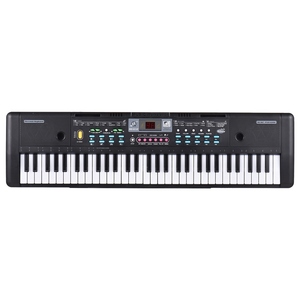 Órgano Electrónico USB de 61 Teclas, Piano Eléctrico para Niños con Micrófono, Pantalla LED Digital Negra, Teclado Electrónico - Product Image 2