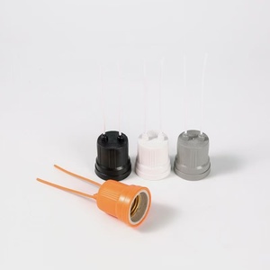 2025 nóng bán E27 Bakelite giữ đèn nhựa Tường Đèn ổ cắm với vít phong cách điện tường đèn bóng đèn cơ sở chủ - Product Image 1