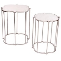 Table basse ronde en verre, design moderne et luxueux, structure en métal noir et or, pour salon, chambre, hôtel, vente en gros