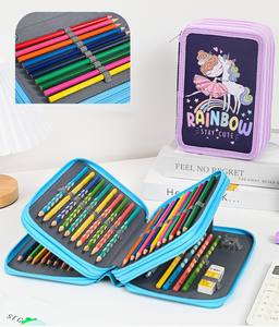 GF artisti <span class=keywords><strong>adulti</strong></span> professionisti che disegnano e colorano matite di grande capacità 48 matite colorate con custodia con cerniera - Product Image 5