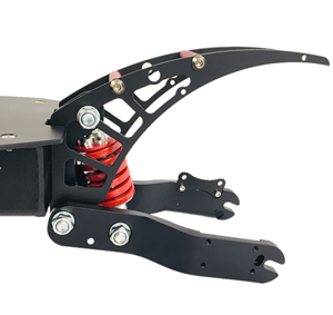 Pièce détachée pour trottinette électrique 10 pouces, montage facile, structure de châssis robuste en alliage d'aluminium avec suspension à ressort - Product Image 6