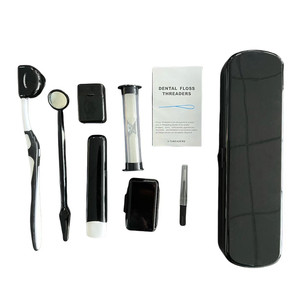 Ensemble de brosses à dents orthodontiques en plastique, 8 pièces dans un kit avec emballage en boîte en plastique - Product Image 5