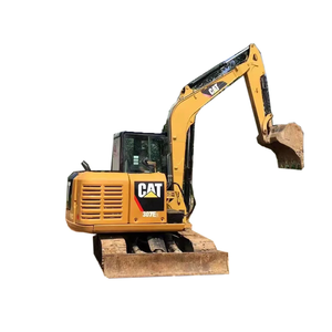 Excavadora CAT307 usada, excavadora sobre orugas de segunda mano original en buenas condiciones con componentes de núcleo de motor en Shanghai, China - Product Image 1