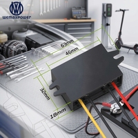 Convertisseur abaisseur de tension étanche 2A 24VDC vers 12VDC pour applications automobiles et domestiques