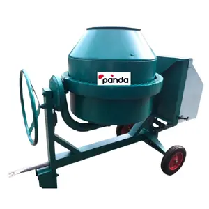 CE approved mini electric portable cement concrete mixer with two wheels
