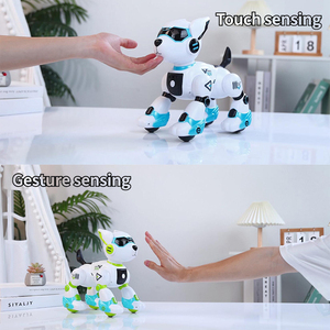 Vendita calda AI giocattoli Smart Robot cane con voce/Touch Control - 2.4G programmabile <span class=keywords><strong>Pet</strong></span> W/ Yoga/modalità danza e batteria modulare - Product Image 5