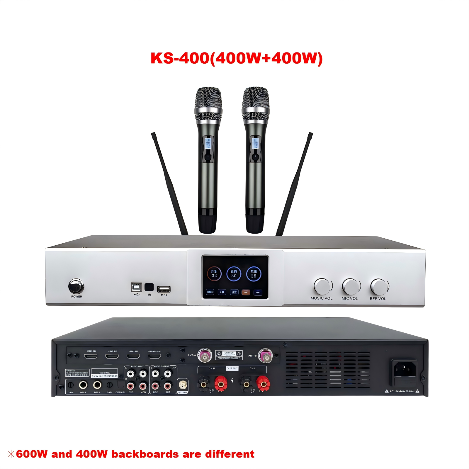 Argent-400W États-Unis