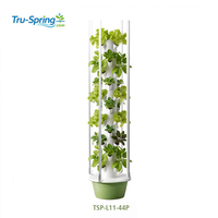 Système de culture hydroponique et aéroponique vertical à 11 niveaux, arrosage automatique, serre intérieure pour plantes