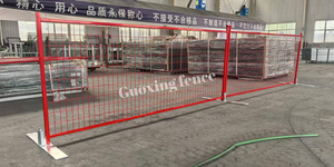 Recinzione Temporanea Canadese Zincata 50*100mm per Costruzioni, Sicurezza all'Ingrosso di Alta Qualità - Product Image 5