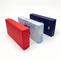 Boîte cadeau rigide de luxe personnalisée en papier imprimé couleur, motif dessin animé, emballage rigide pour bijoux, chapeaux, petits cadeaux