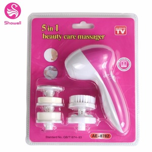 Cepillo de limpieza facial eléctrico 5 en 1 del limpiador de poros de limpieza profunda facial de <span class=keywords><strong>la</strong></span> venta caliente del amazonas - Product Image 5