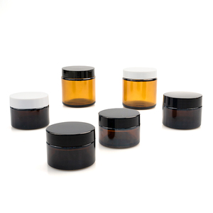 ADVANTRIO PACKAGING Atacado: Potes de Vidro Âmbar Ecológicos de <span class=keywords><strong>20g</strong></span>, 30g, 50g com Tampa Rosqueável para Cuidados Faciais e Corporais - Product Image 2