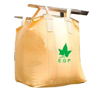 EGP tas kargo lembut, tas kargo lembut, tas besar, 1 ton 1.5 ton, tas kontainer untuk gandum dan umpan