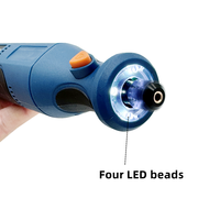 Mini machine de gravure rotative USB rechargeable 7,4 V, stylo de gravure électrique sans fil, outil de polissage DIY, stylo de meulage à vitesse réglable