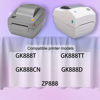 Print Head Kompatibel Printer Label Zebra ZEBRA ZP888 GK888T GK8888T GK888CN GK888TT GK888D Garansi 1 Tahun Stok Tersedia