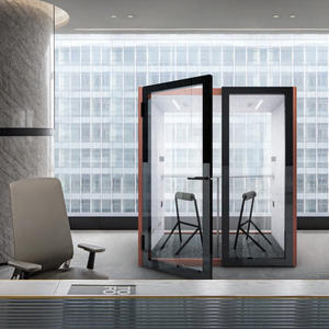 Cabina telefónica silenciosa con aislamiento de <span class=keywords><strong>sonido</strong></span> portátil personalizada, cabina acústica insonorizada, cápsulas de trabajo, muebles de oficina a la venta - Product Image 4