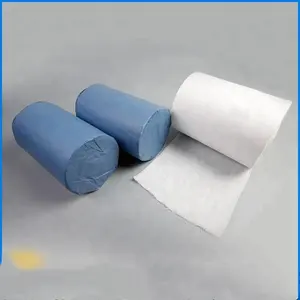CE ISO approved sterile medical absorbent cotton gauze roll