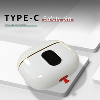 Verrou de sécurité professionnel pour port USB-C avec système d'encastrement à barbelures, bloqueur physique anti-vol de données, bouchon de sécurité en silicone étanche anti-Juice