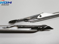 Pièces de rechange Rapier Loom Rapier Head THEMA Changer en GAMMA Gripper avec plaque de base en fibre de carbone noire LH + RH pour machine textile