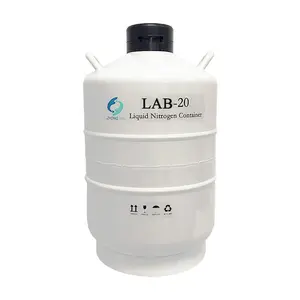 Contenedor criogénico al por mayor congelación embriones tanques almacenamiento cilindro de nitrógeno líquido