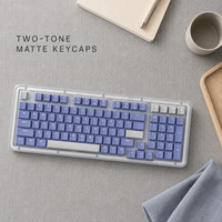 Clavier de jeu mécanique sans fil K98M avec interrupteurs Marble Hot-Swap, Bluetooth, rétroéclairé, USB Type-C pour configuration de bureau