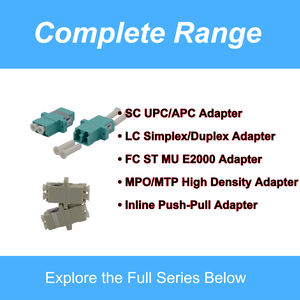 Zifonik adaptor SC LC, performa tinggi kompatibilitas Universal untuk Mode tunggal serat optik FTTH menggunakan Model LC DX - Product Image 2